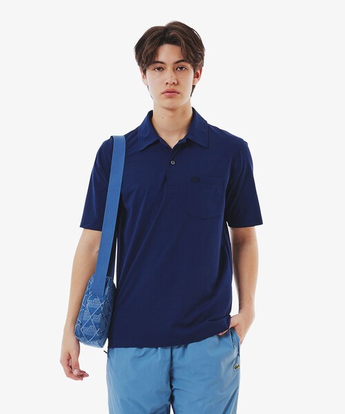 【LACOSTE】 プレジデンツカップ 新品タグ付き M 速乾ドライ ポロシャツ LACOSTE プレジデンツカップ 新品タグ付き M 速乾ドライ
