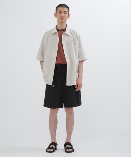 MHL パンツ ボトムス MHL. SUPERFINE COTTON TWILL TROUSERS 052BROWN〔メンズ〕 MHL