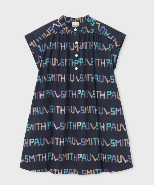 Paul Smith JUNIOR ワンピース ガールズ マスキングテープロゴ