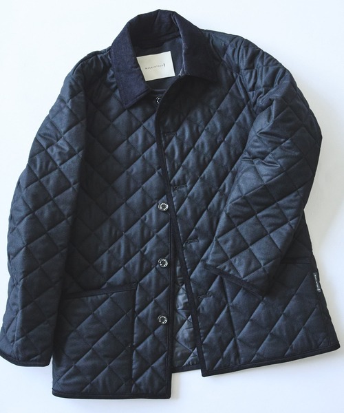 マッキントッシュ ウールライナー付 ブルゾン ハンティングジャケット 黒 M Mackintosh（マッキントッシュ） ブルゾン アウター 「別注