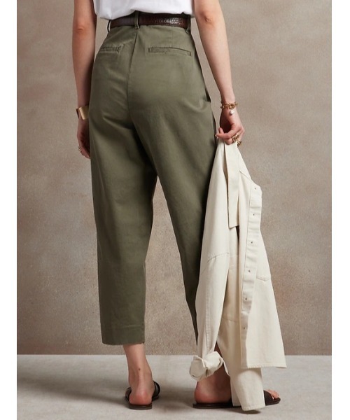 [BANANA REPUBLIC FACTORY STORE] брюки-чинос 0 бежевый женский 