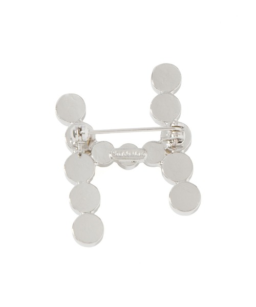 ブローチ (Sea’ds mara)Alphabet brooch H レディースの画像