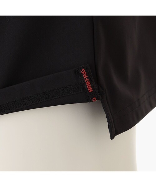 BRIEFING ブラック Tシャツ XXL BRIEFING tシャツ MEN'S BACK LOGO LINE HIGHNECK メンズ