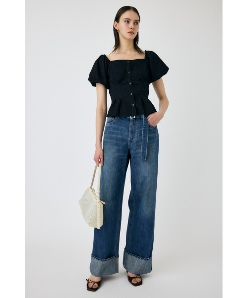 moussy トップス MOUSSY | ZIP UP RIB トップス (ニット ) |SHEL'TTER WEBSTORE