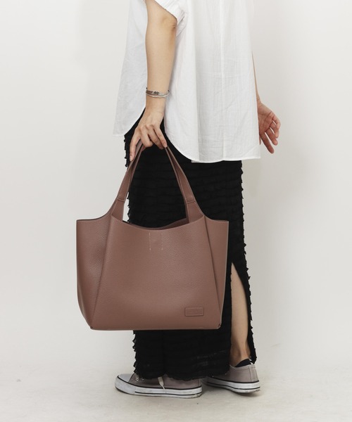 LIZDAYS（リズデイズ） トートバッグ PUレザー トートバッグ Leger by