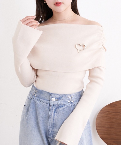 チコユコ Chico（チコ） スカート 「セットアップ対応」リブフレアミニスカート