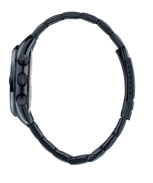 腕時計 「Maserati/マセラティ」アトラツィオーネ - 43mm マルチ ブルー ダイヤル ブルー ブレスレット メンズの画像