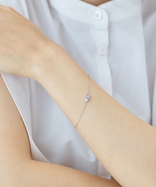 Canal4℃ ブレスレット 「Summer Collection」K10ホワイト Canal4℃ ブレスレット 「Summer Collection」K10ホワイト