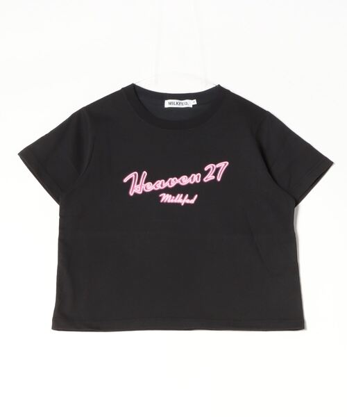 「MILKFED.」 半袖Tシャツ S ブラック レディース_画像2