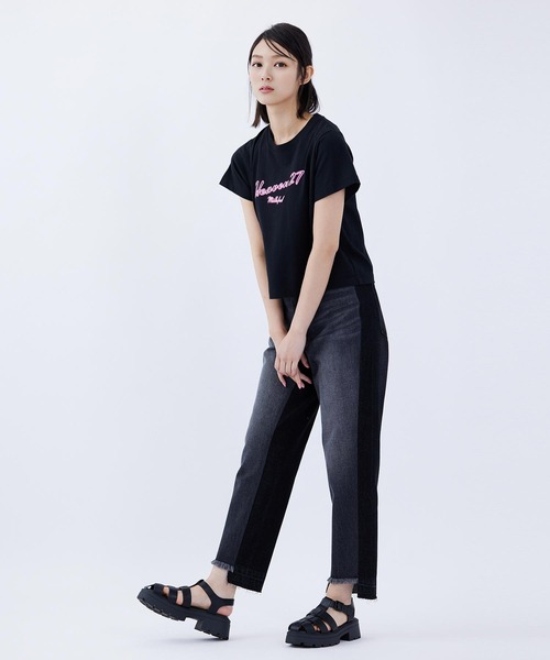 「MILKFED.」 半袖Tシャツ S ブラック レディース_画像9