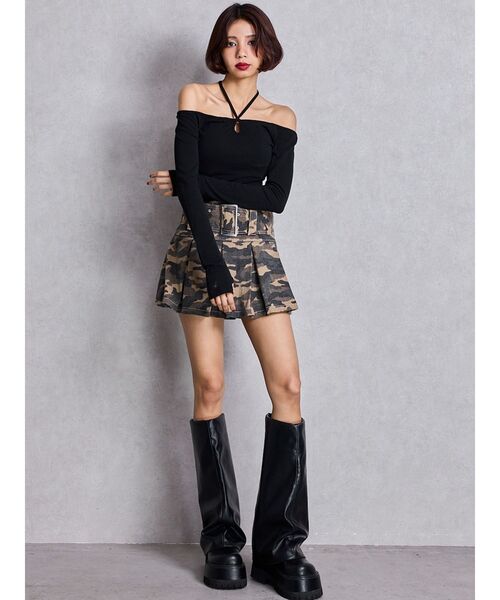 GYDA（ジェイダ） ブーツ GDカバールーズシルエットブーツ レディース