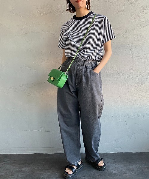 ダントン　ベージュ　36 Danton 「DANTON」 イージーパンツ 36 ベージュ レディース