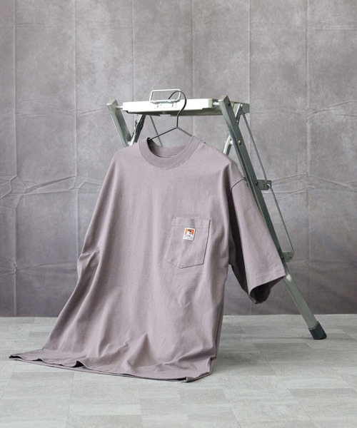 「BEN DAVIS」 半袖Tシャツ M パープル メンズ