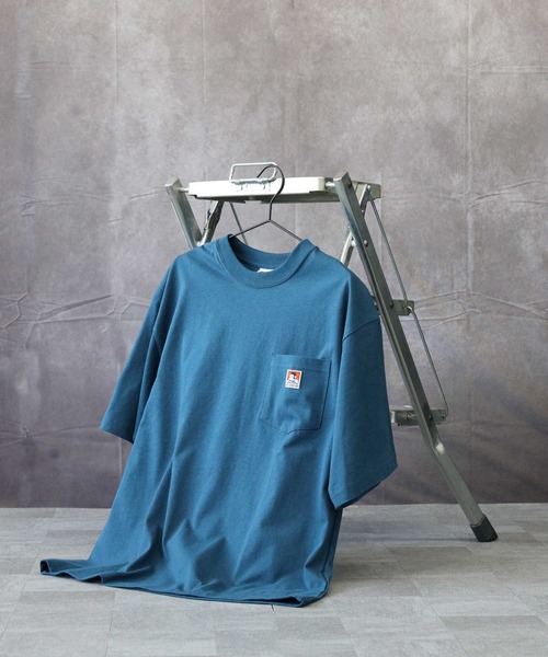 「BEN DAVIS」 半袖Tシャツ M パープル メンズ