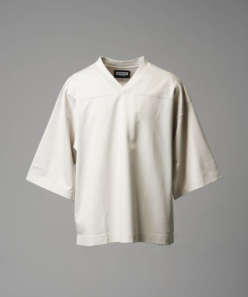 シルキーキングプライムオーバーフットボールTシャツ MAISON SPECIAL（メゾンスペシャル） tシャツ 「UNISEX」Silky King