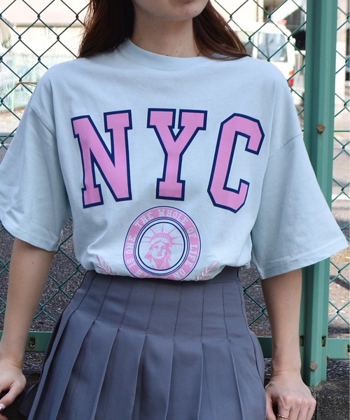 tシャツ 「spiritoso」 NYCフロッキーロゴTシャツ レディース | spiritoso | 11