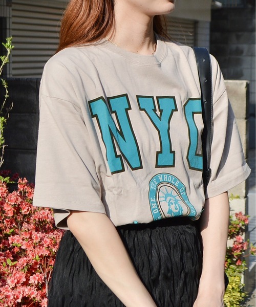 tシャツ 「spiritoso」 NYCフロッキーロゴTシャツ レディース | spiritoso | 22