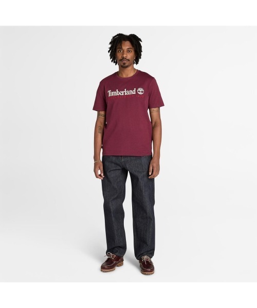 Timberland（ティンバーランド） tシャツ 1973 エンブロイダリー ロゴ
