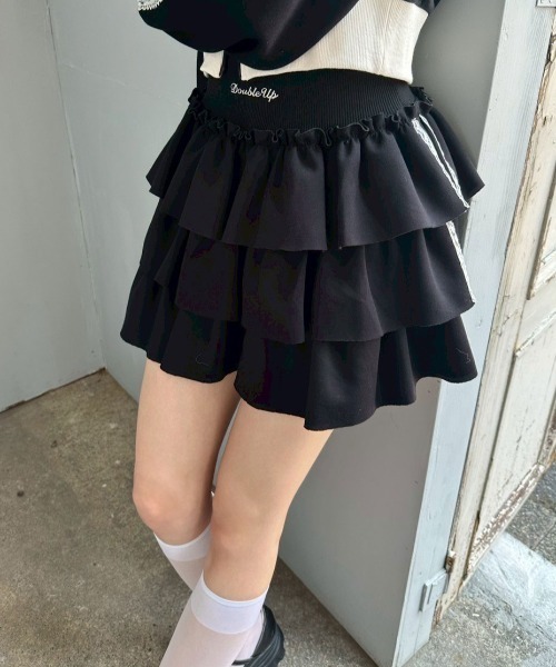 RUFFJOO オリーブ ショートスカート RUFFJOO オリーブ ショート