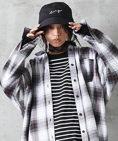 「GEVS.」 「SMILELAND」長(zhǎng)袖カットソー L ネイビー レディース