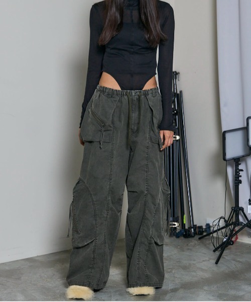 MAISON SPECIAL（メゾンスペシャル） カーゴパンツ Many Pockets Cargo