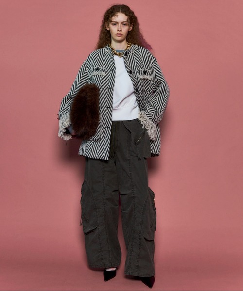 MAISON SPECIAL（メゾンスペシャル） カーゴパンツ Many Pockets Cargo