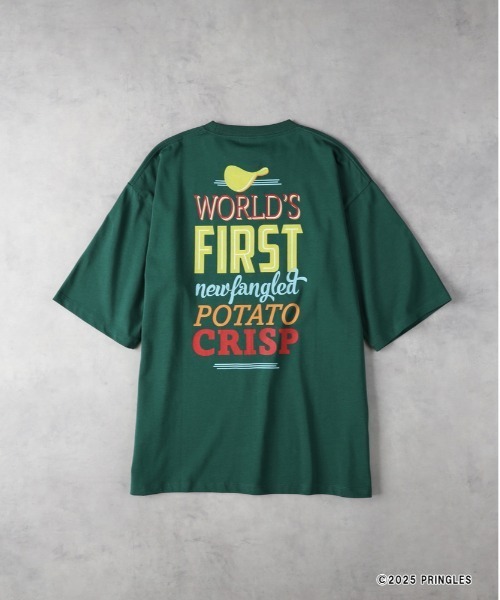 Right-on tシャツ 「Pringles」プリントTシャツ メンズ