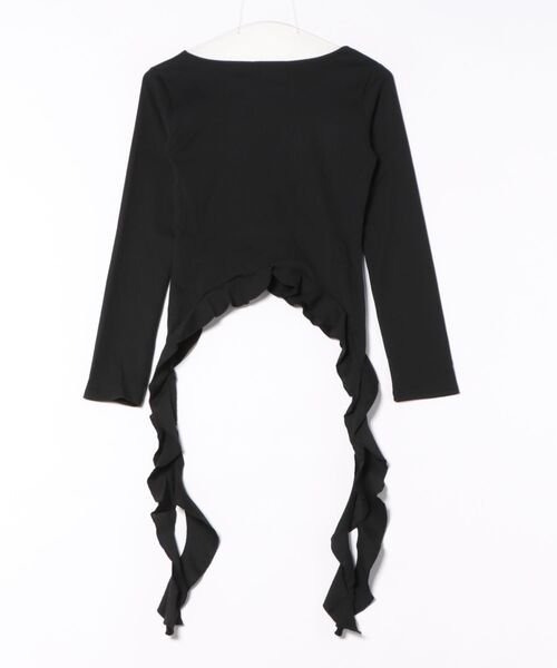 【送料込】Edge line エッジライン 羽 十字架 ロンT Y2K 00s improves（インプローブス） 長袖Tシャツ メンズ クロス ロンT 十字架