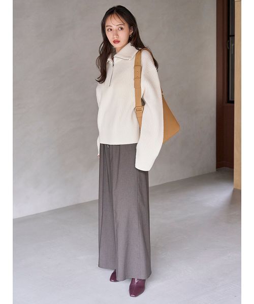 SNIDEL（スナイデル） パンツ バリエーションワイドパンツ レディース