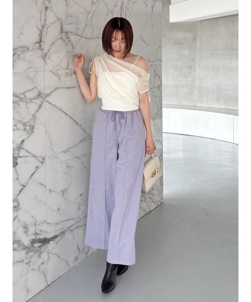 SNIDEL（スナイデル） パンツ バリエーションワイドパンツ レディース