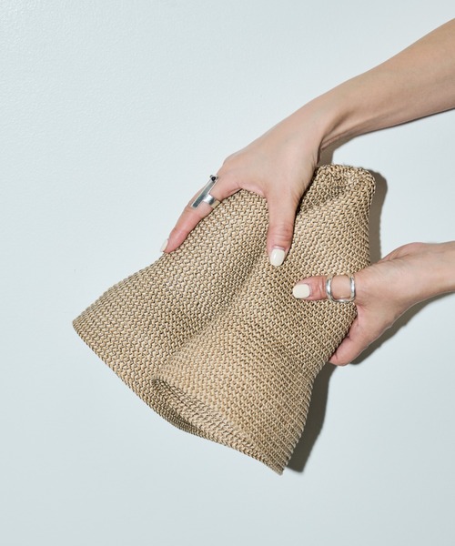 「AIC.」 ストローハット FREE ベージュ レディース_画像2