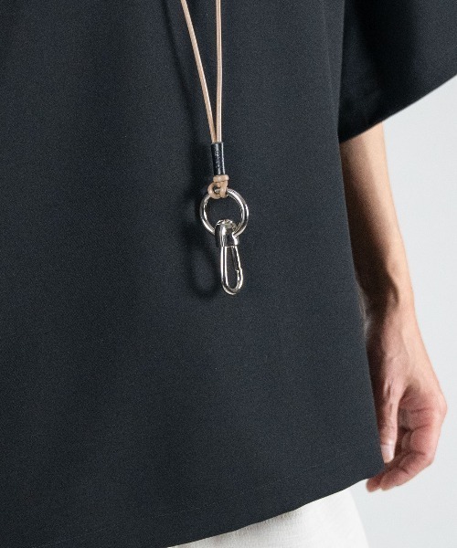 SENTI（センティ） ネックレス SENTI CARABINER HOOK LEATHER STRAP