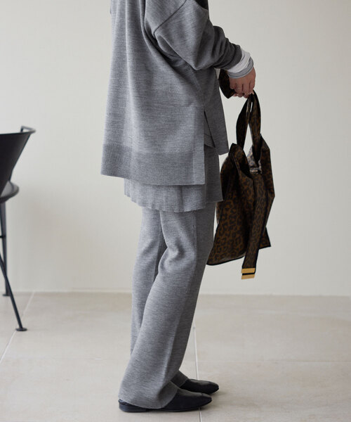 combuプロフィールご確認ください SLOBE IENA SLOBE IENA 「SLOBE IENA」 パンツ FREE ライトグレー レディース