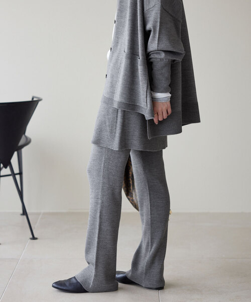 SLOBE IENA 「SLOBE IENA」 パンツ FREE ライトグレー レディース