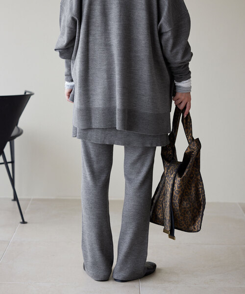 combuプロフィールご確認ください SLOBE IENA SLOBE IENA 「SLOBE IENA」 パンツ FREE ライトグレー レディース