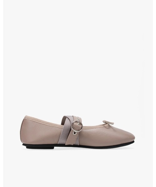 GW SALE☆美品【repetto レペット ローガンパンプス 】38ベージュ レペット Repetto LILOUH フラットバレエパンプス（ベージュ） -靴