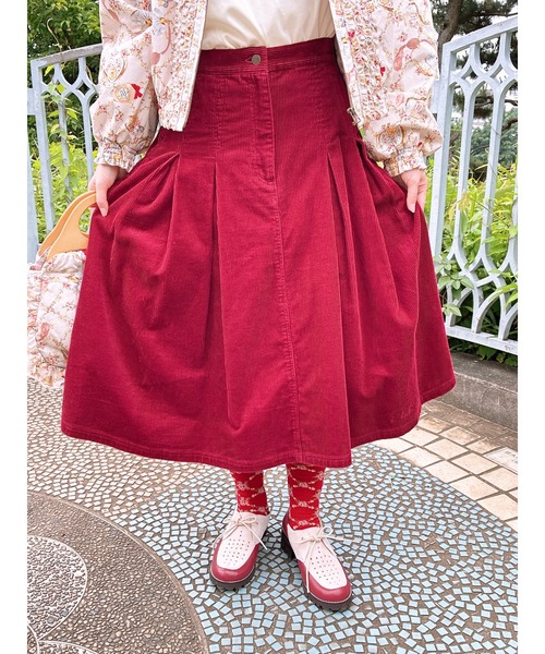 セール PINK HOUSE スカート いちごプリントスカート （ロング・マキシ