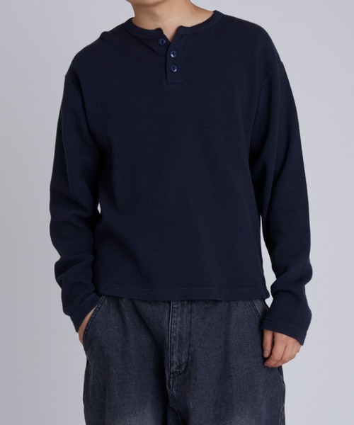 Sourcream（サワークリーム） tシャツ Sourcreamワッフルヘンリー