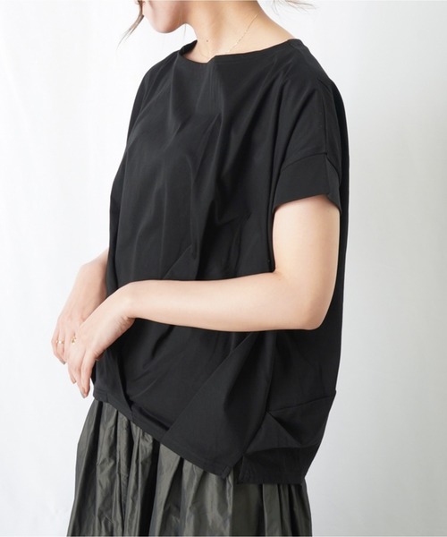 「LUCA/LADY LUCK LUCA」 半袖カットソー FREE ライトベージュ レディース_画像6