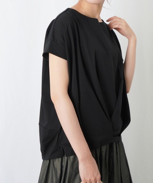 「LUCA/LADY LUCK LUCA」 半袖カットソー FREE ライトベージュ レディース_画像9