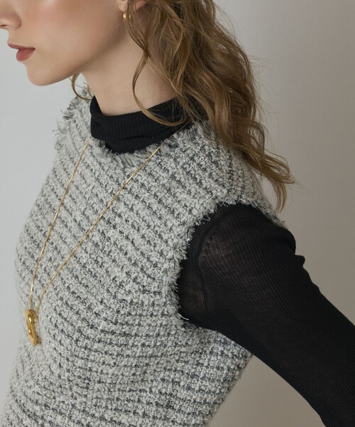 GRACE CONTINENTAL（グレースコンチネンタル） ワンピース ツイード