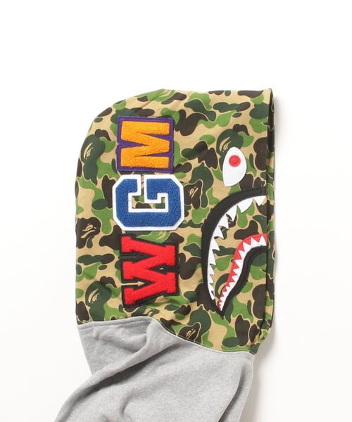 A BATHING APE 「A APE」 プルオーバーパーカー X-LARGE ネイビー