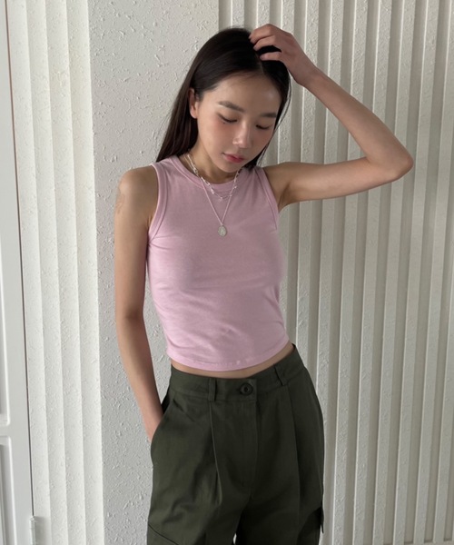 「Didot.showroom」 ノースリーブトップス FREE ホワイト レディース_画像2