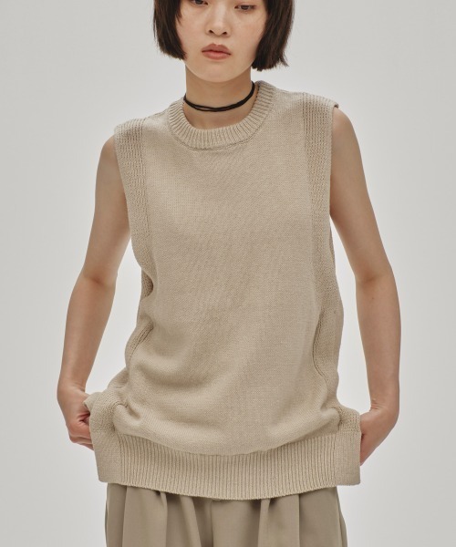 TODAYFUL todayful ノースリーブニット 2wayシアーニットベスト