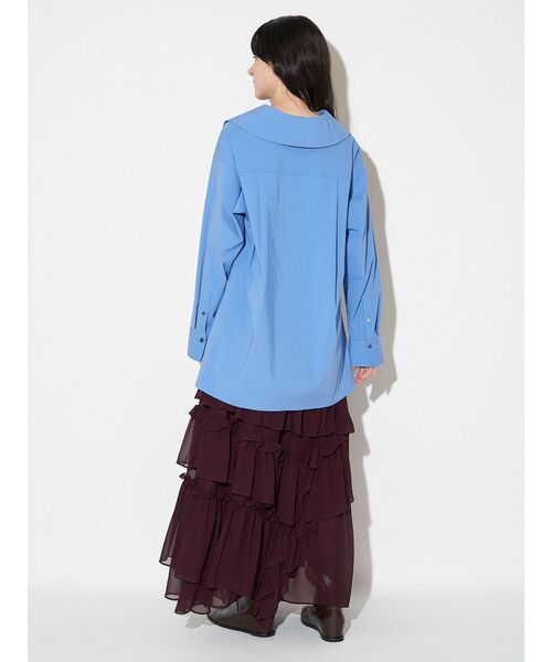 ELENDEEK（エレンディーク） スカート シフォンティアードスカート