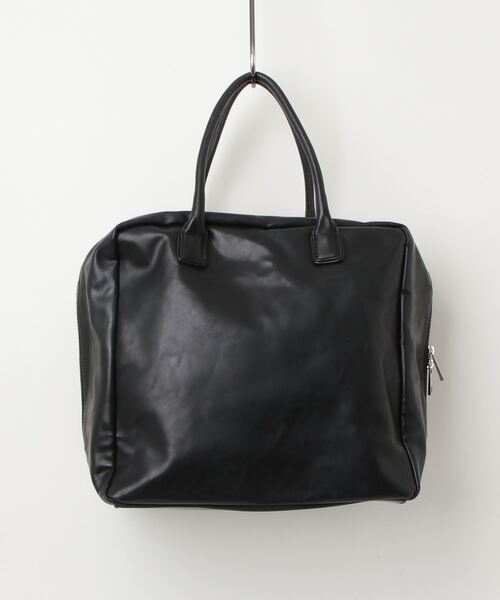 ADAM ET ROPE' 「ADAM ROPE'」 ボストンバッグ - ブラック レディース