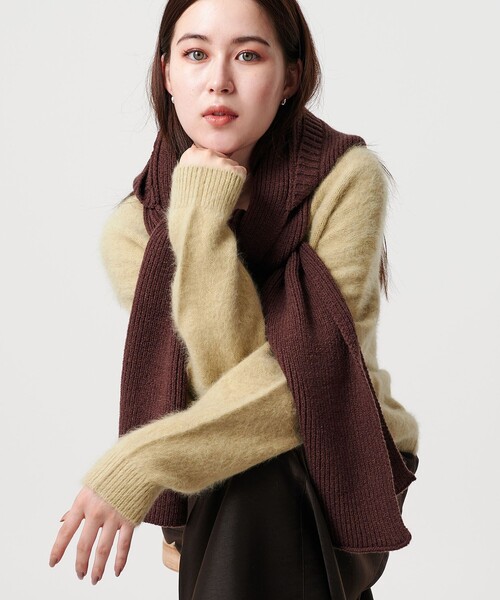 BEAUTY＆YOUTH UNITED ARROWS マフラー ストール ニット フード