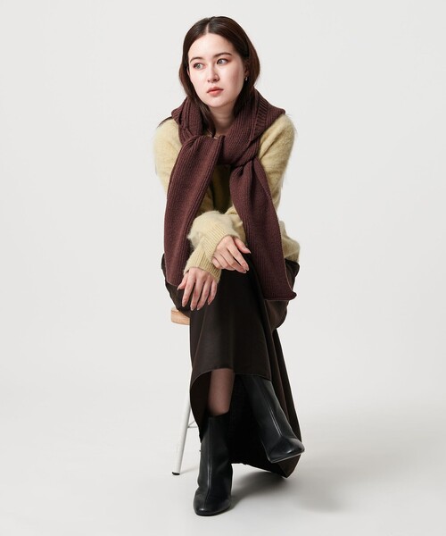 BEAUTY＆YOUTH UNITED ARROWS マフラー ストール ニット フード