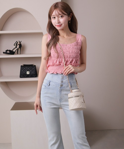 「LIPSERVICE」 セットアップ FREE ブラック レディース_画像8