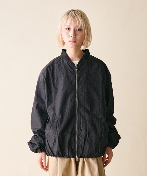 rehacer（レアセル） ma1 ma-1 rehacer : Shrink MA-1 Jacket